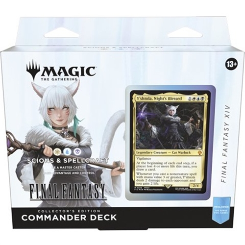 Final Fantasy - Collector Commander deck - Scions & Spellcraft FF14 -  Magic the Gathering